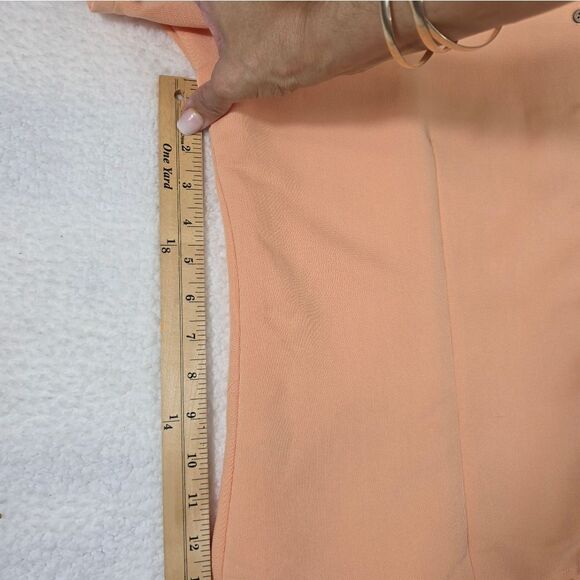Cubavera Women’s XXL Peach Button-Down Blouse Short Sleeve - Picture 9 of 15
